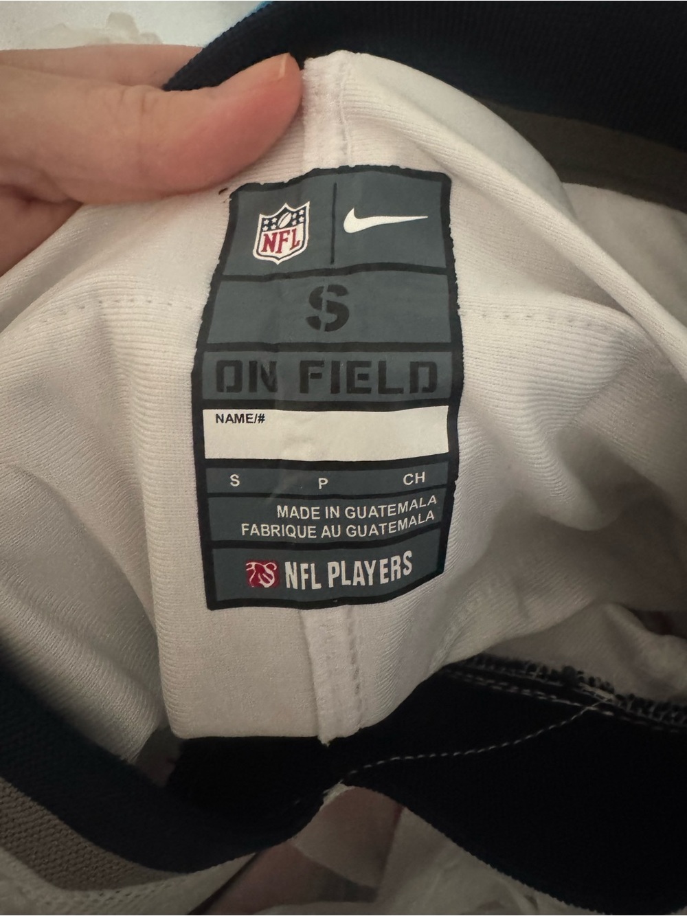 Nike New England White & Navy #87 Football Jersey Gronkowski - Picture 3 of 3